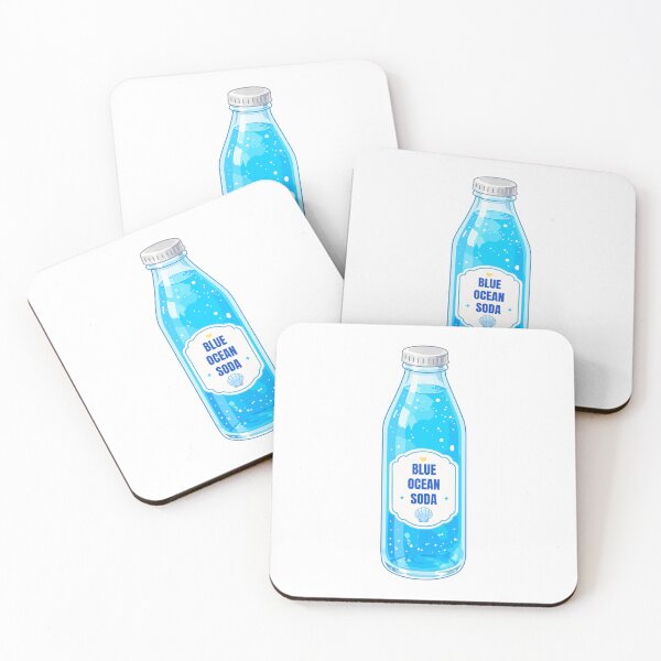 Item preview, Cute Blue Ocean Soda  designed and sold by KJackArtwork.