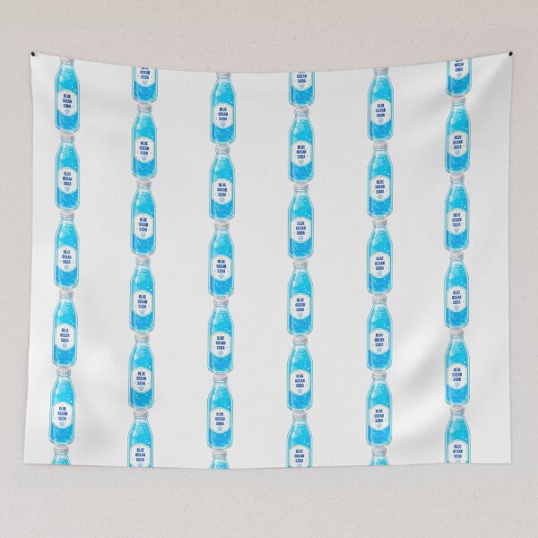 Item preview, Cute Blue Ocean Soda  designed and sold by KJackArtwork.