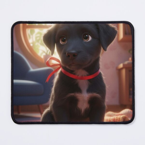 Item preview, dog with a bow designed and sold by PtRedGraph.