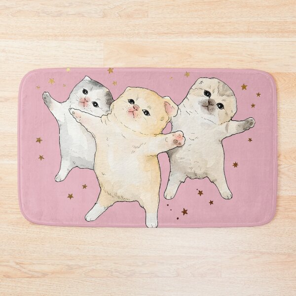 Item preview, Three Cats Dancing Meme designed and sold by Sommer Studio Designs.