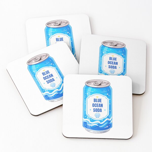 Item preview, Cute Blue Ocean Soda  designed and sold by KJackArtwork.