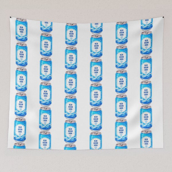 Item preview, Cute Blue Ocean Soda  designed and sold by KJackArtwork.