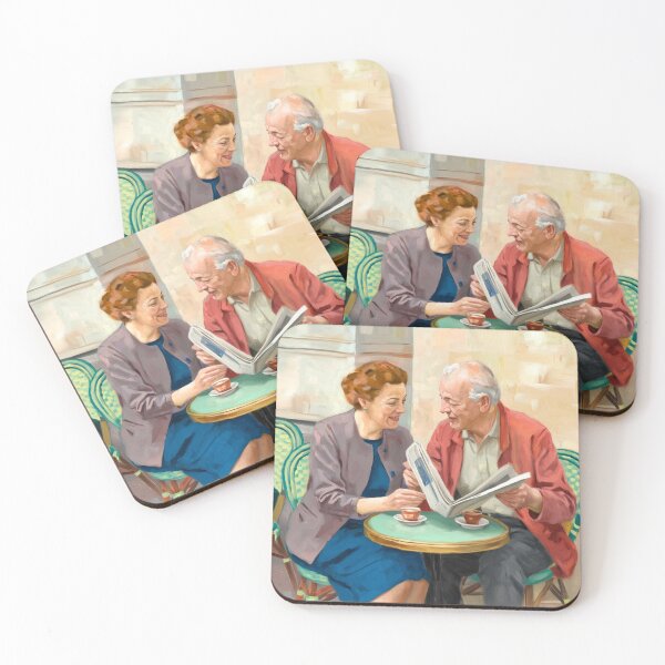 Item preview, Couples Coffee Morning Romantic Afternoon. Art By Carraann designed and sold by CARRAANN.