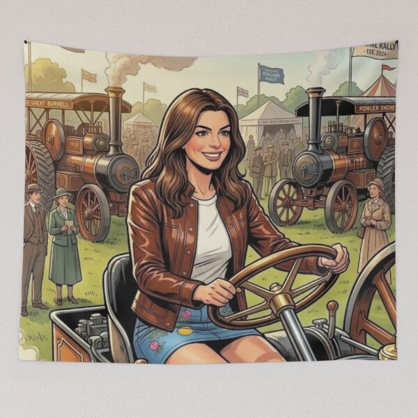 Item preview, Lederbraun: Vintage Steam Rally designed and sold by Lederbraun.