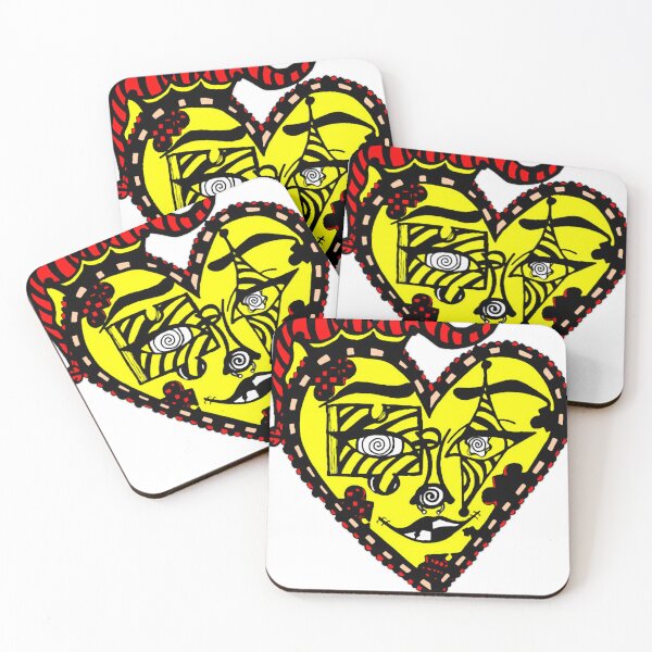 Item preview, The Jester's Sanguine Heart designed and sold by karlandosmani.