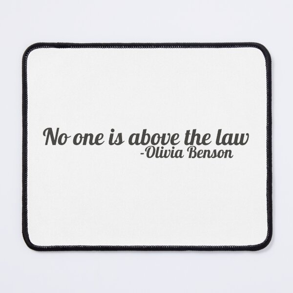 Item preview, No One Is Above the Law Sticker | Law & Order Inspired Courtroom Quote | Legal Aesthetic designed and sold by JusticeForSale.
