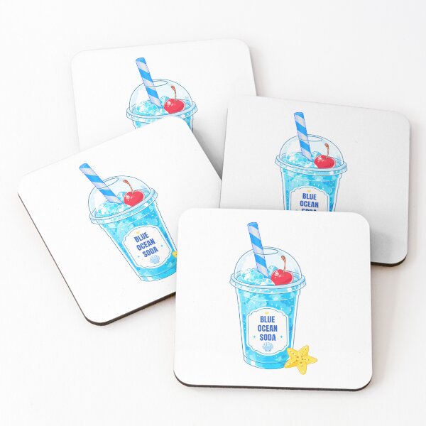 Item preview, Cute Blue Ocean Soda  designed and sold by KJackArtwork.