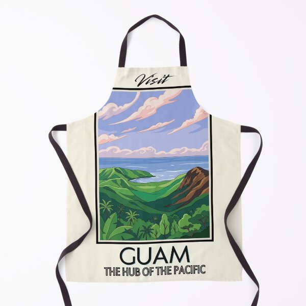 Item preview, Guam Scenic Vintage Style Travel Advert designed and sold by Dimensionality.