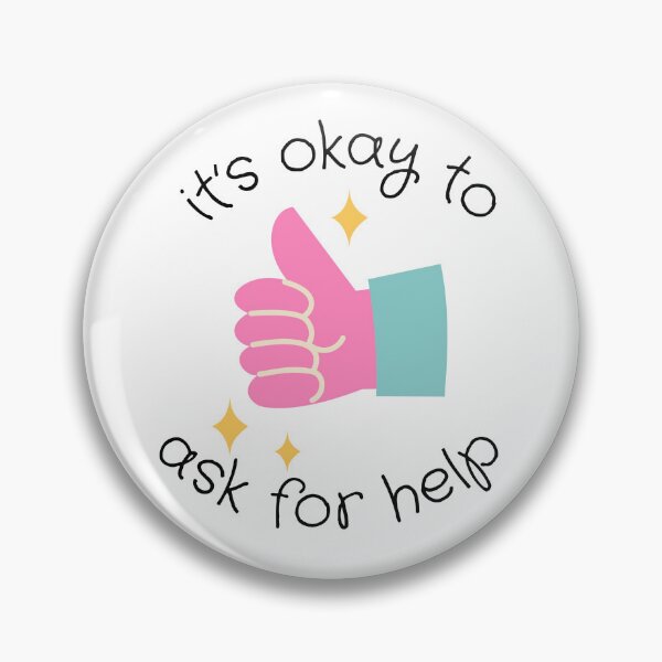 Item preview, it's okay to ask for help designed and sold by K.skadee.