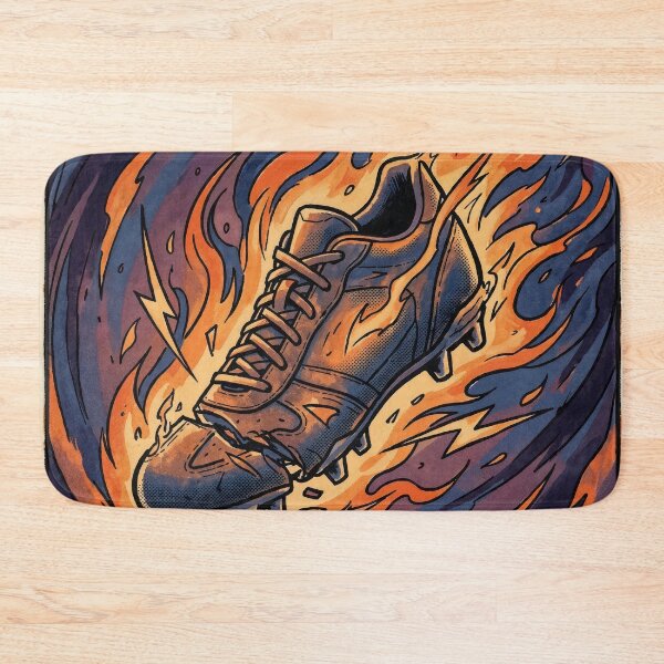 Item preview, Play With Fire Football Boots | Soccer Streetwear Flame Design designed and sold by Anastasiia Yurevych.