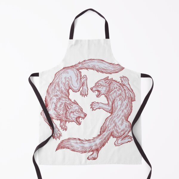 Item preview, Vintage Wolf Fighting designed and sold by Gbriel3.