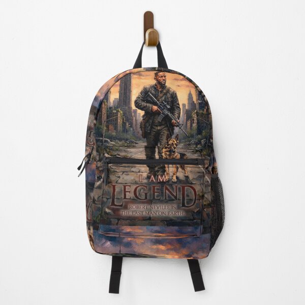 Item preview, I Am Legend Post-Apocalyptic Fine Art Tribute designed and sold by Art's Diner.
