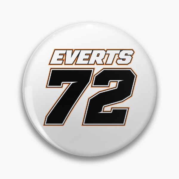 Item preview, Stefan Everts #72 Rider Jersey Name & Number  designed and sold by FanFueledStickers.