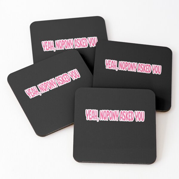 Item preview, Yeah Nopony Asked You Funny Pony Sarcastic Gift designed and sold by Say It With Ink.