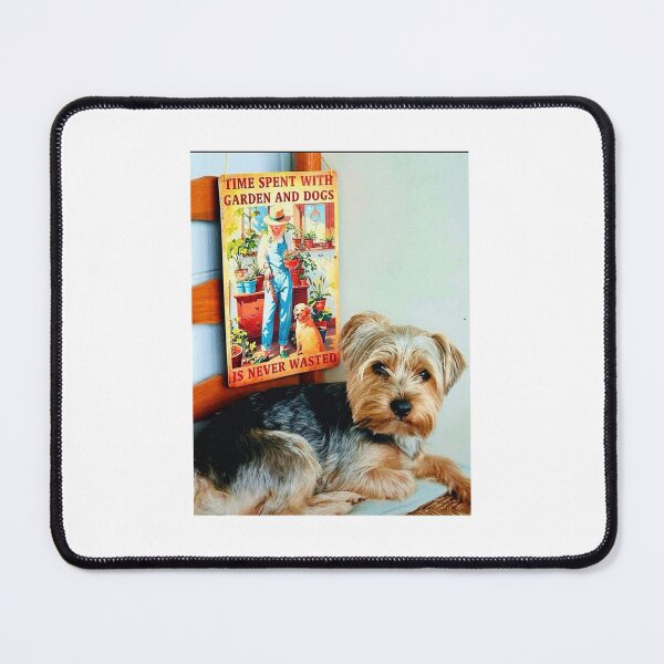Item preview, Dogs and Gardens designed and sold by ROSENDE ART HOUSE.