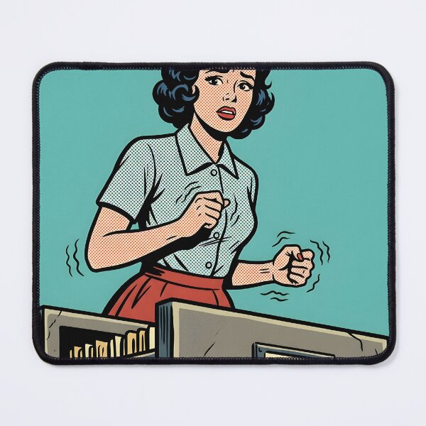 Item preview, The Secrets Are Buried Corporate Horror Comic Poster designed and sold by DuckOddity.