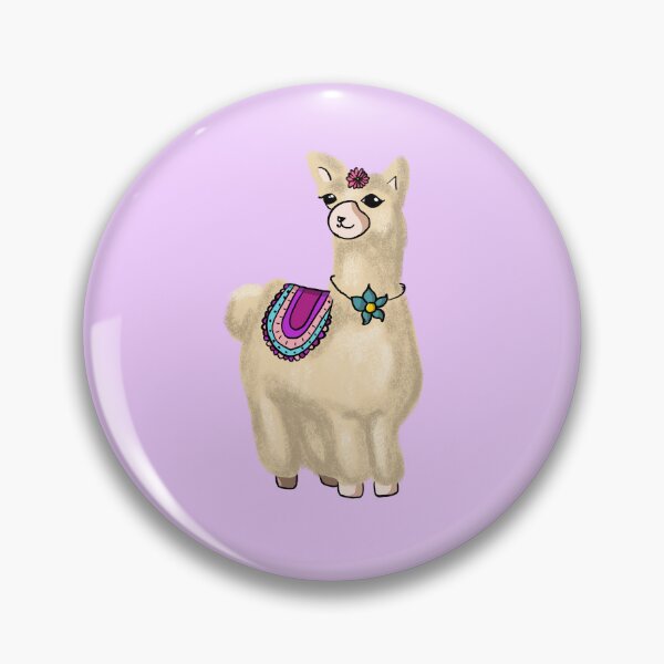 Item preview, Llama With Flowers designed and sold by Chaotic-Koala.