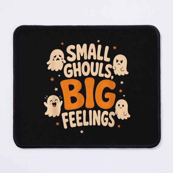 Item preview, Small Ghouls Big Feelings Cute Retro Spooky Halloween designed and sold by NinigFox.
