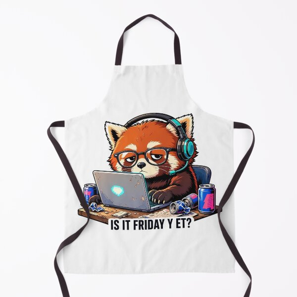 Item preview, Funny Tired Red Panda Nerd Gamer Gamer Art Tee designed and sold by crazyhome.