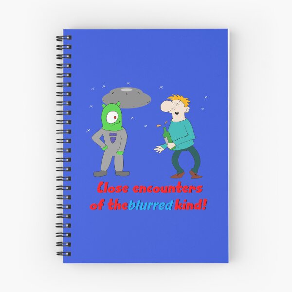 Item preview, Close encounters. Cartoon UFO design. designed and sold by Grant Wilson.