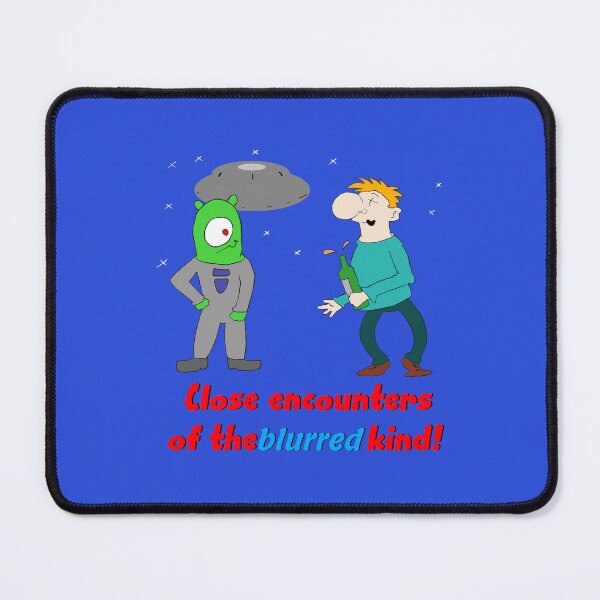 Item preview, Close encounters. Cartoon UFO design. designed and sold by Grant Wilson.