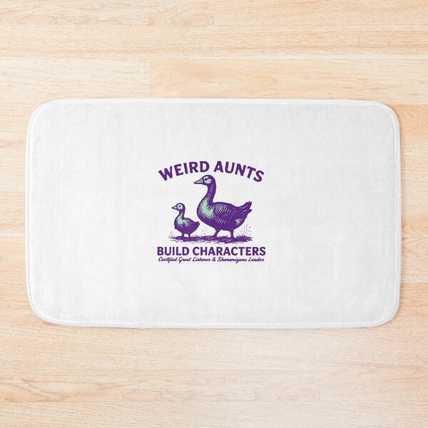 Item preview, "Weird Aunts Build Characters" – Funny Aunt Gift with Duck & Goose Design for T-Shirts & Mugs designed and sold by Colorful-Garden.