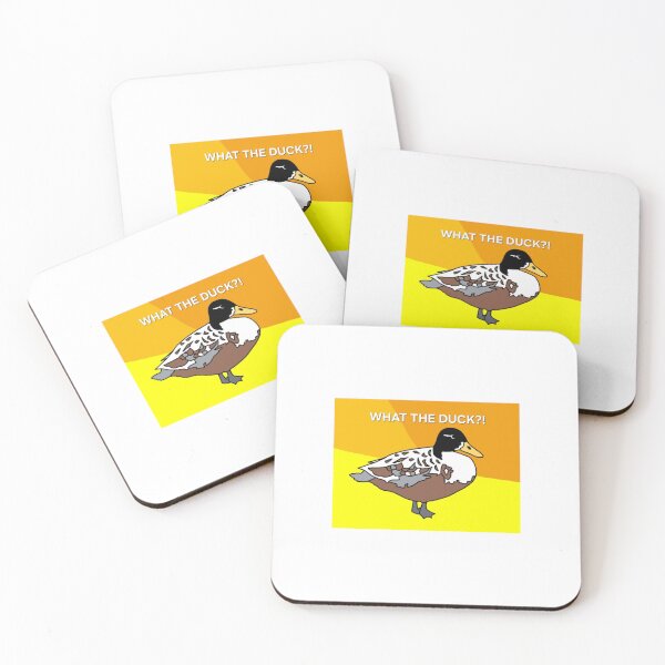 Item preview, WHAT THE DUCK?! designed and sold by SnazzyWolfArt.