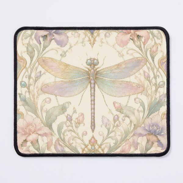 Item preview, Pastel Nouveau Dragonfly designed and sold by Adisak-designs.