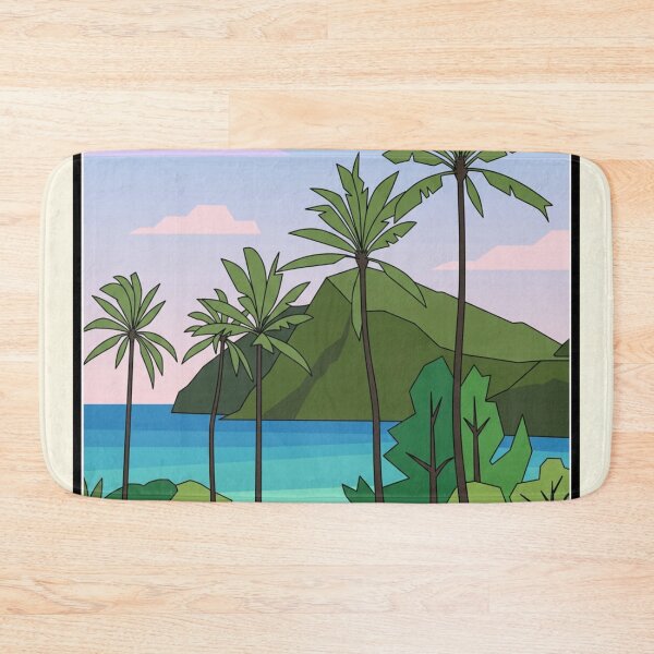 Item preview, Hawaii Scenic Vintage Style Travel Advert designed and sold by Dimensionality.