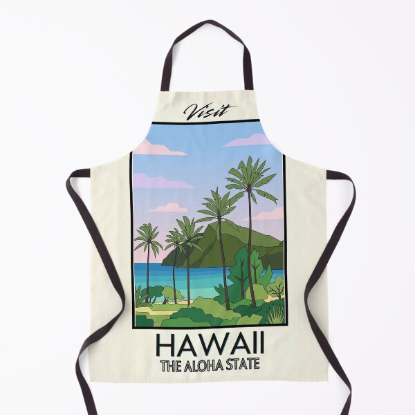 Item preview, Hawaii Scenic Vintage Style Travel Advert designed and sold by Dimensionality.