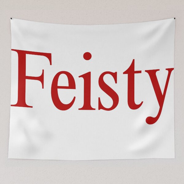 Artikelvorschau, Ein T-Shirt mit der Aufschrift „Feisty Smerz Merch“ entworfen und verkauft von starburnedgirls.