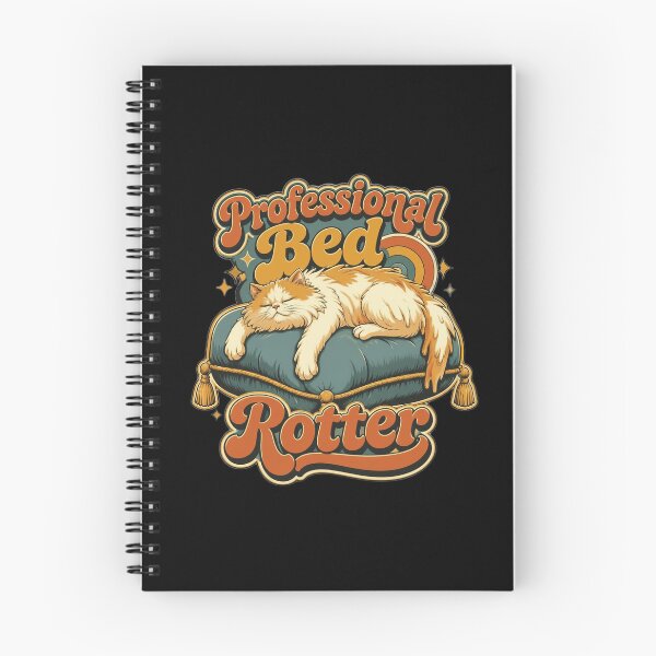 Item preview, Professional Bed Rotter Cat Funny Lazy Day Graphic designed and sold by Cat Meme Fund.