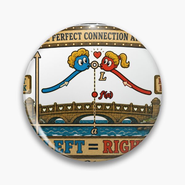 Item preview, The Limit Exists - The Perfect Connection designed and sold by ForestaMath.