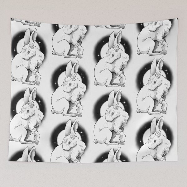 Item preview, Lunar rabbit with the arcane sign designed and sold by Djangle.