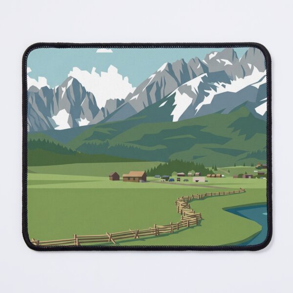 Item preview, Idaho Scenic Vintage Style Travel Advert designed and sold by Dimensionality.