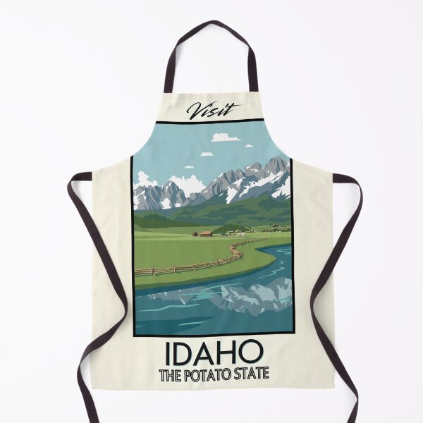 Item preview, Idaho Scenic Vintage Style Travel Advert designed and sold by Dimensionality.