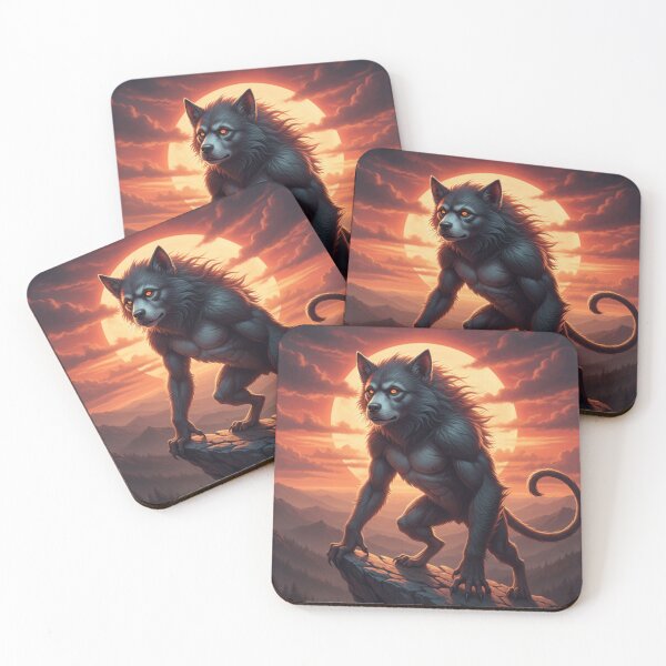 Item preview, Guardian of the Burning Peaks — Werewolf at Twilight designed and sold by TreatLLC.
