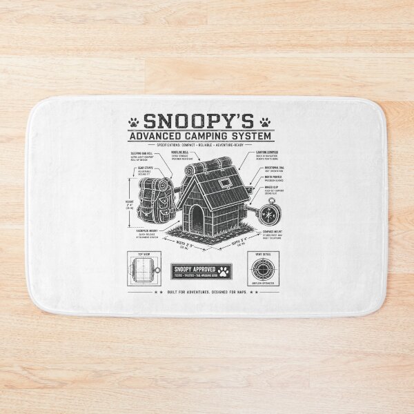 Item preview, Blueprint Snoopy Camping System designed and sold by teemix.