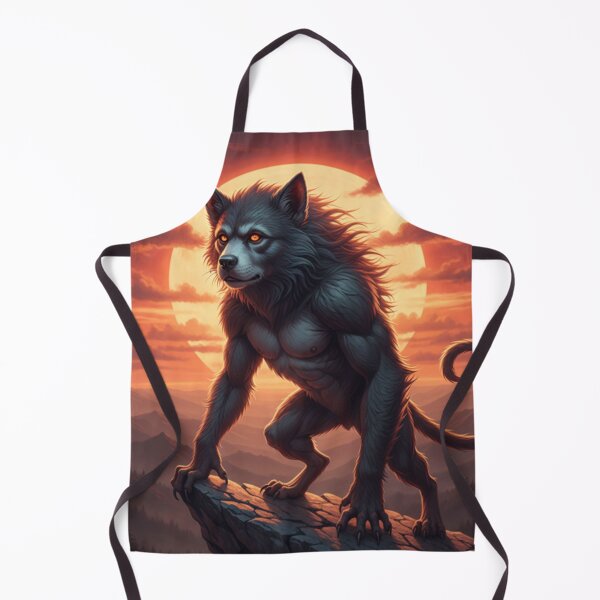 Item preview, Guardian of the Burning Peaks — Werewolf at Twilight designed and sold by TreatLLC.