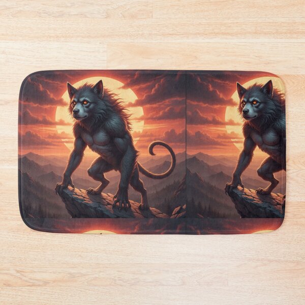 Item preview, Guardian of the Burning Peaks — Werewolf at Twilight designed and sold by TreatLLC.