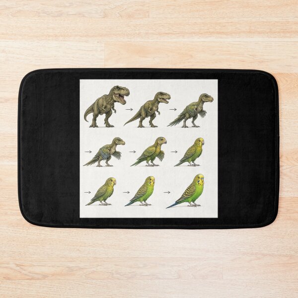 Item preview, From T-Rex to Budgie – Evolution Got Adorable designed and sold by LegademaArt.