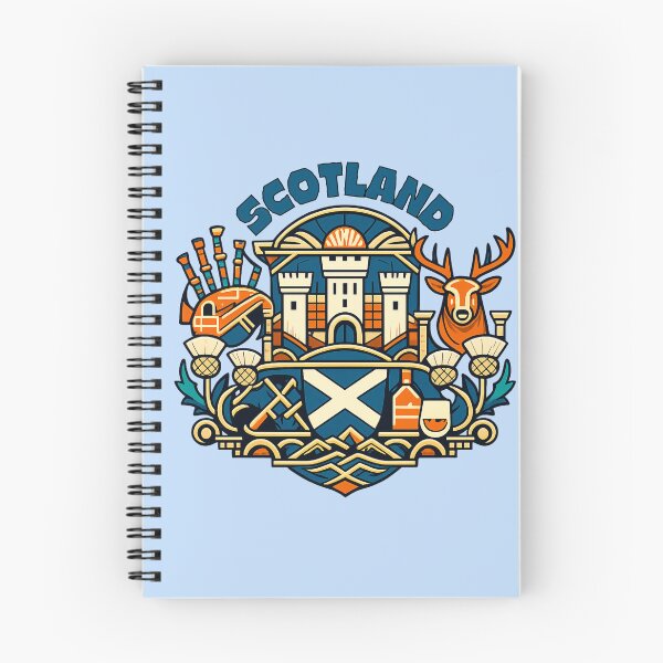 Item preview, Scotland Symbols designed and sold by Kaigorshirts.