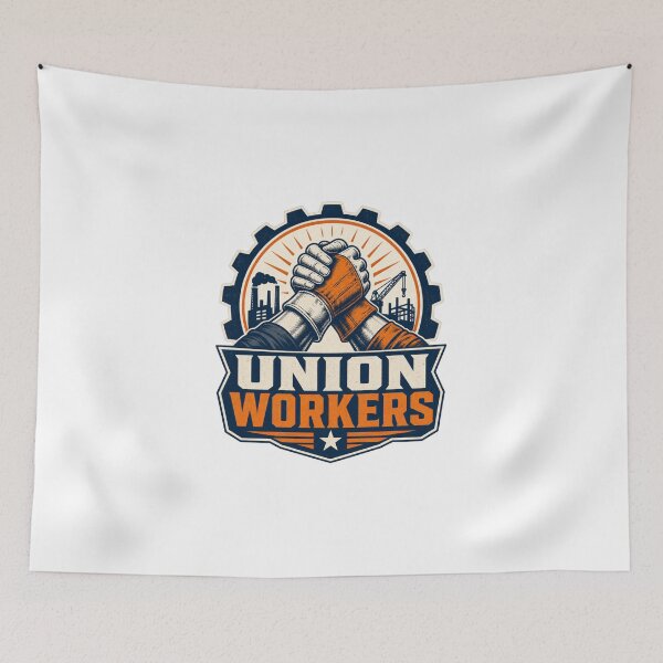 Item preview, Union Workers  designed and sold by pikeprints.