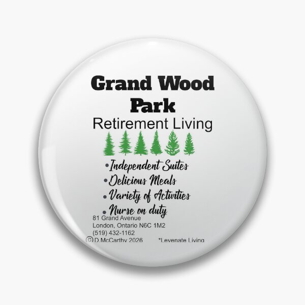 Item preview, Grand Wood Park - Retirement Living designed and sold by wordsonly.