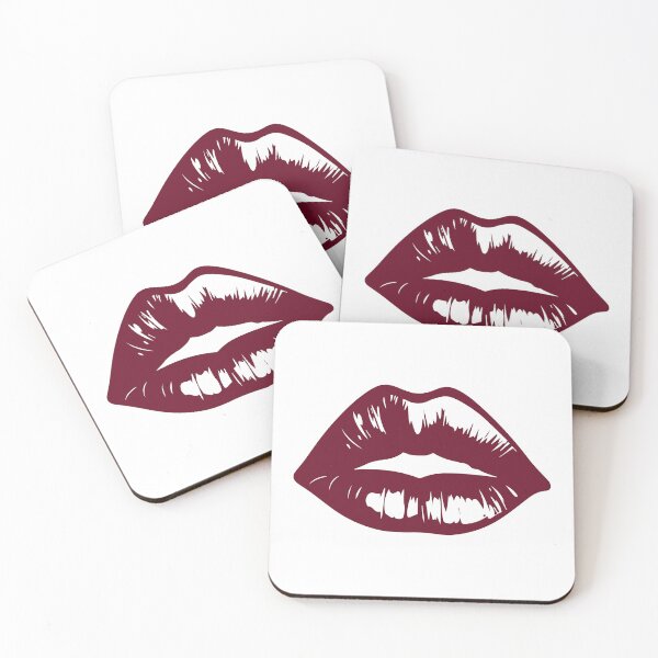 Item preview, Vintage Red Lips Pop Art Kiss Mouth Design designed and sold by sunnivamla.