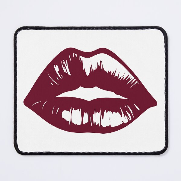 Item preview, Vintage Red Lips Pop Art Kiss Mouth Design designed and sold by sunnivamla.