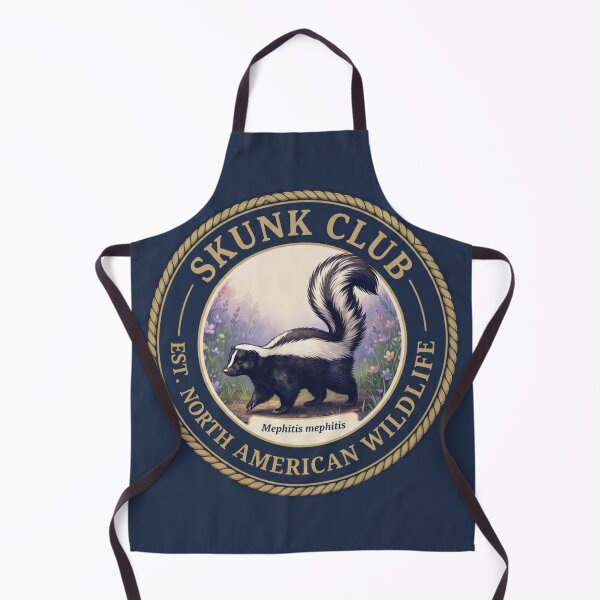 Item preview, Skunk Club Vintage Badge North American Wildlife designed and sold by CalmCapy Co.