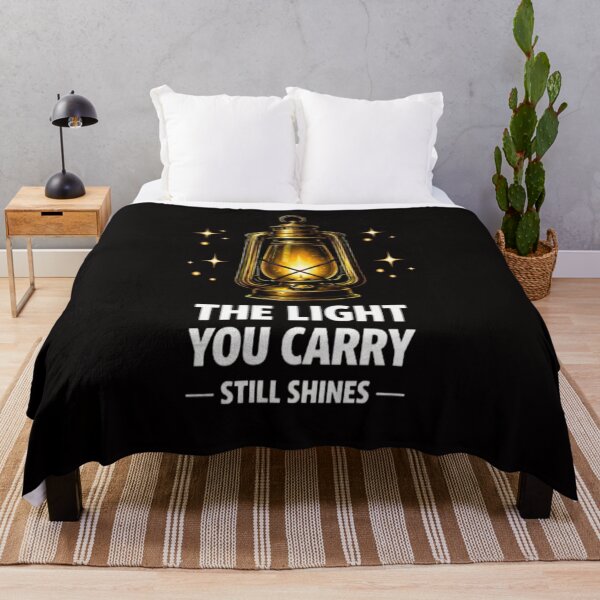 Item preview, The Light You Carry Still Shines | Inspirational Vintage Lantern Hoodie & Motivational Quote Design designed and sold by Be-You-Vibes.