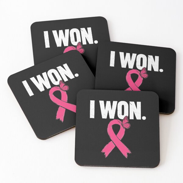 Item preview, Breast Cancer Survivor I Won Pink Ribbon Butterfly Women designed and sold by clothesy7.