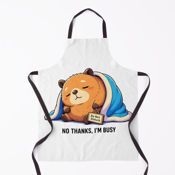 Item preview, Funny Chill Capybara No Thanks Im Busy Introvert Gift Tee designed and sold by crazyhome.